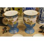 Pair of Noritake vases (1af)