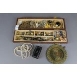 Collection of boxed costume jewellery etc