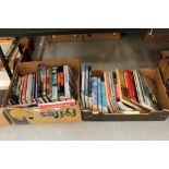 2 boxes of war, railway & climbing books