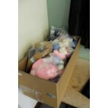 Large box of mixed yarns & baby colours