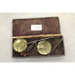 Georgian apothecary scales (boxed)