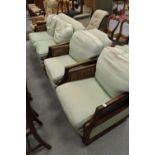 Three piece Bergere suite