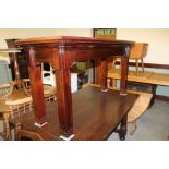 Mahogany serving table