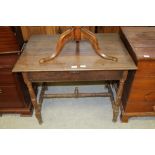 Early 18th century fruitwood side table