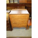Light oak 4 drawer chest