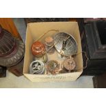 Box of tilley lamps etc