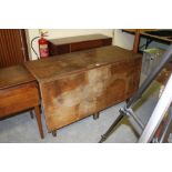 George III oak drop leaf table