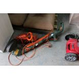 Electric strimmer & chainsaw