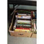 Box of cookery books