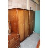 4 piece stag minstrel bedroom suite