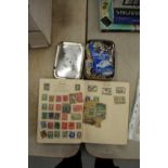 Royal Mail stamp album & loose stamps