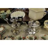 Silver plated tea/coffee wares