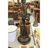 19th century 6 division stick/umbrella stand