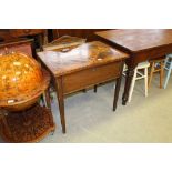 Parquetry top table