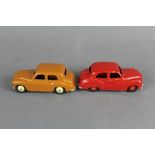 2 Dinky model cars