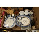 Boxes of vintage kitchenalia