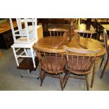 Table and four chairs coffee table and bedroom furniture