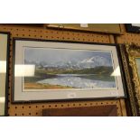 Limited ed print of Mt Mckinley Alaska