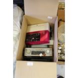 2 Roberts radios, Bush radio & camera