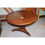 19th century mahogany loo table