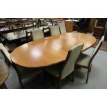 G-Plan teak dining table & 6 chairs