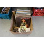 Box of LP's & CDs