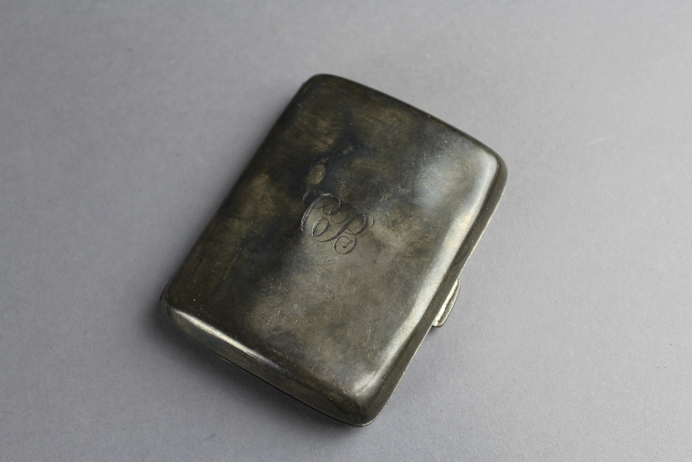 Silver condiments, cigarette case etc - Image 2 of 2