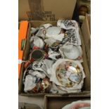 Box of eggshell teawares