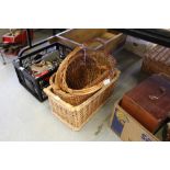 3 Wicker baskets