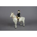 Beswick pottery Huntswoman on grey 1730