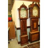 George Lumsden, Pittenweem 8 day mahogany long case clock (early 19th century Scottish)