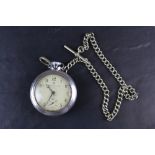 Ingersoll triumph pocket watch & Albert