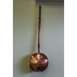 Copper warming pan