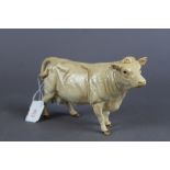 Beswick pottery Charolais cow 3075a