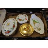 20th century Royal Worcester cookware (casseroles etc)