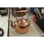 Copper kettle 'Emma Hardon 1914'
