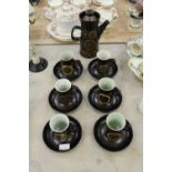 Denby arabesque coffee wares