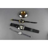 Ladies Tissot watch, Fossil watch, travel clock etc