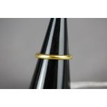 22ct gold wedding band 3 grams