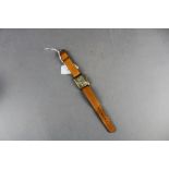 1930's 9ct gold cased Rolex wristwatch (damage to dial)