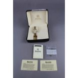 Hamilton ladies watch, boxed with certificate