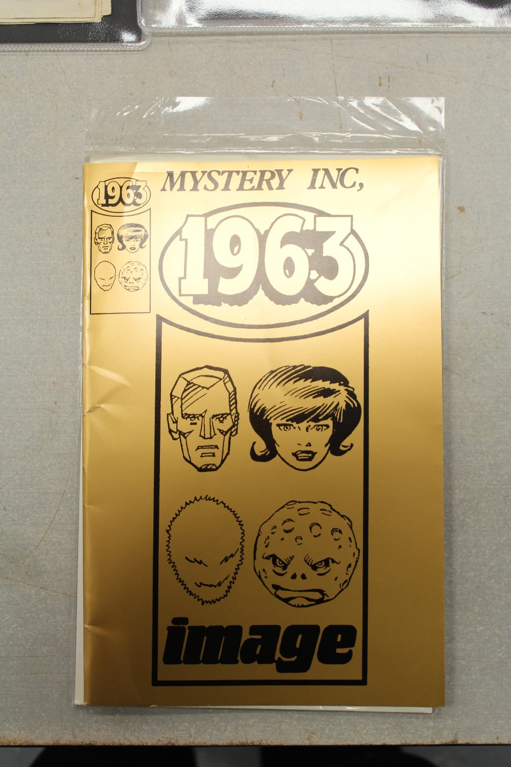 Mystery Inc 1963 comics, gold Signed Limited Edition, 347/500, signed by Dave Gibbons