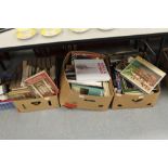 3 boxes of antique & art related books