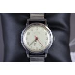 Stainless steel Garrard wristwatch