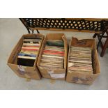 3 boxes of LP records