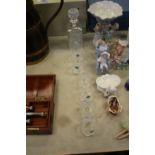 Edinburgh crystal decanter & 6 glasses