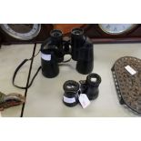 Pair 10x50 binoculars and opera glasses