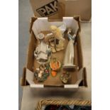 Box including Lladro, Border Fine Arts, Nao, etc.