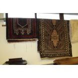 2 North West Persian prayer rugs