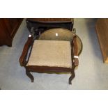 Piano stool & Indian brass topped table